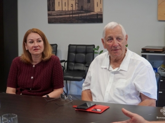 Володимир відвідав британський волонтер Боб Френдт з міста-партнера Нерсборо 