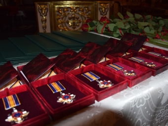 Рідним загиблих прикордонників з Володимира та Устилузької громади вручили їхні посмертні нагороди 