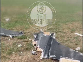 Біля Володимира знайшли збитий безпілотник 