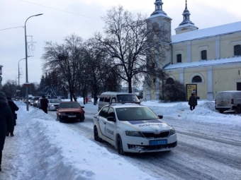 У центрі Володимира-Волинського трапилась аварія 