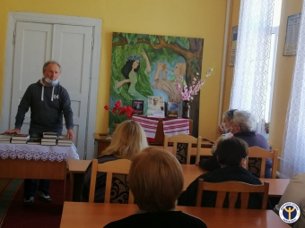 У Володимирі відбулася зустріч із письменником Володимиром Шовкошитним 