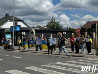У Володимирі відбулася мирна акція на підтримку полонених і зниклих безвісти військових 
