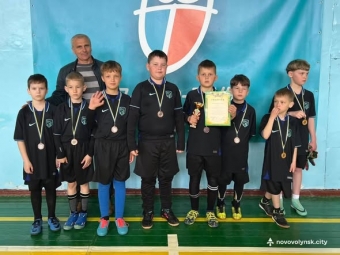 Команда Локачинського ліцею стала бронзовим призером з масового футболу 