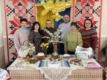 У Локачах відбулася виставка «Краса українського Великодня» з писанками та традиційними виробами 