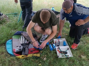 Вчителі на Волині вчилися керувати дронами та надавати першу допомогу 