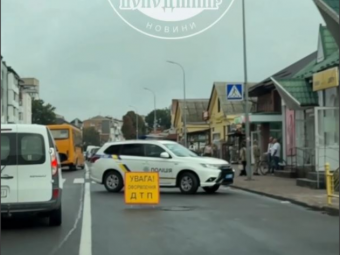  У Володимирі автівка збила жінку на пішохідному переході 