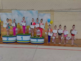Спортсменки з Володимира здобули призові місця на чемпіонаті Волині з художньої гімнастики 