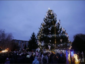 У Володимирі відкрили головну ялинку 