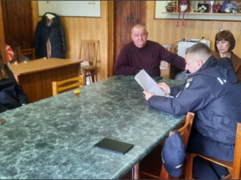 Для ліцеїстів у Затурцях поліцейські провели профілактичний захід 