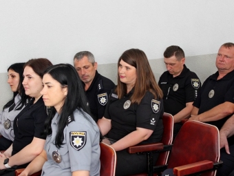 Працівників Володимир-Волинського відділу поліції привітали з професійним святом 