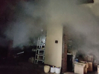 Вночі зайнялася пожежа в одному з будинків Нововолинська  