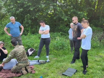 У Нововолинську відбулися заняття з національного спротиву 