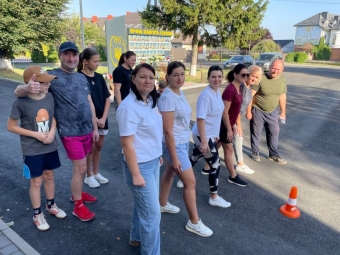 У Зимнівській громаді відбувся патріотичний забіг «Шаную воїнів – біжу за Героїв України» 