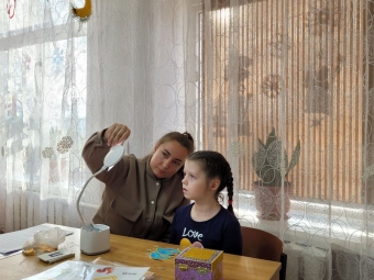 У Затурцівській спеціальній школі провели відкрите індивідуальне логопедичне заняття 