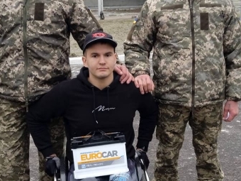 Паралімпієць придбав за власні кошти необхідні речі для волинської бригади 