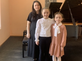 Учениці Дитячої музичної школи у Локачах здобули призові місця в обласному конкурсі 
