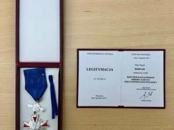 Посол України в Польщі Василь Боднар відмовився від польського ордена через рішення щодо Зеленського - новини Володимир-Водинського Посол України в Польщі Василь Боднар відмовився від польського ордена через рішення щодо Зеленського