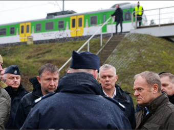 Підрив залізниці у Польщі здійснили громадяни України, які діяли в інтересах спецслужб РФ, – Туск 