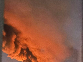 Атака Шахедів на Луцьк: у місті виникла сильна пожежа 