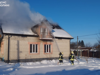 На Волині за добу сталося 10 пожеж у всіх районах області 