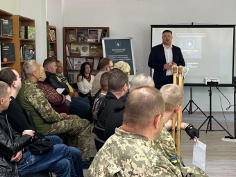 У Нововолинську стартував проєкт «Ветеран Хаб» 