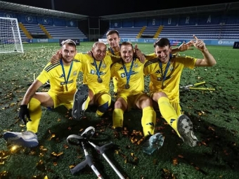 Ветерани з Нововолинська допомогли Збірній України стати чемпіоном Ліги Націй з ампфутболу 