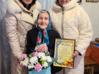 Жителька Іваничів відзначила 90-річний ювілей 