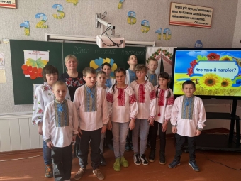 У Затурцівській спеціальній школі відбувся патріотичний захід 
