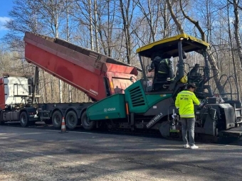 За тиждень - понад 25 тисяч м. кв. ямковості: на дорогах Волині триває ремонт 