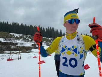 Вихованець Володимирського спортліцею став віцечемпіоном України з біатлону 
