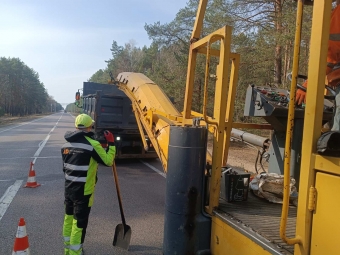 На дорогах Волині ліквідували понад 72 тисячі квадратних метрів ямковості 