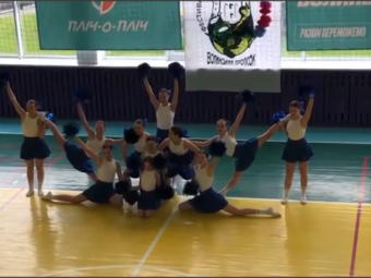 Черлідерки з Нововолинська – срібні призерки Волинської області 