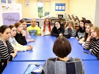 У Нововолинську для студентів провели майстерклас з ресайклінгу 