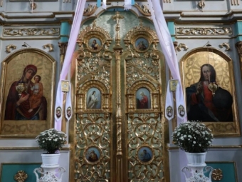 У сільську церкву на Волині повернули дві відреставровані старовинні ікони 