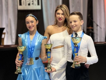 Юні танцюристи з Нововолинська завоювали чотири нагороди на фестивалі «Volyn Open-2024» 