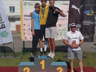 Юні легкоатлети з Нововолинська посіли призові місця на командному чемпіонаті України 