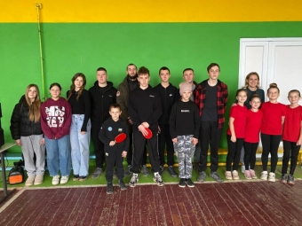 В Іваничах відбулися змагання з настільного тенісу та черліденгу в рамках “Пліч-о-пліч всеукраїнські шкільні ліги” 