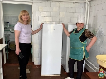 Маньківський ліцей отримав допомогу від місцевого підприємця 