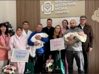 У Нововолинську привітали перших новонароджених 2026 року 