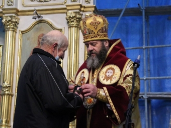 Колишній староста храму у Марковичах, який відновлював зруйновану комуністами церкву, отримав нагороду 