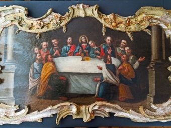 У Нововолинському історичному музеї завершили реставрацію ікони «Таємна вечеря» 18 століття 
