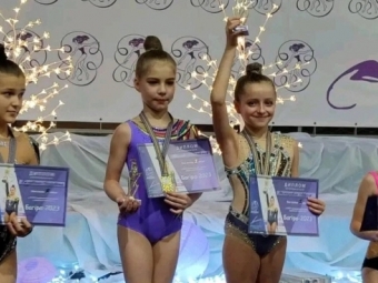 Юна нововолинянка Марія Нестерович виграла Всеукраїнський турнір з художньої гімнастики 