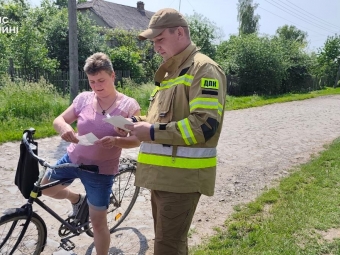 Рятувальники провели профілактичний рейд у селі Павлівка 