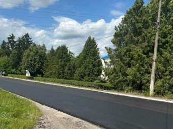 В Іваничах відремонтовано аварійну ділянку дороги за кошти обласного бюджету 