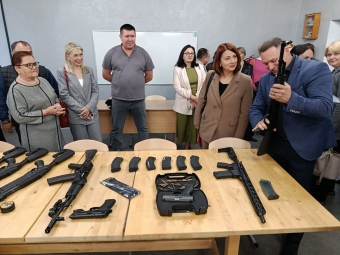 У Нововолинському центрі професійної освіти відкрили осередок викладання предмета «Захист України» 