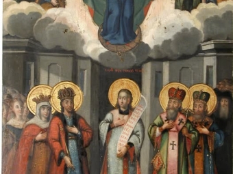 «Покрова Богородиці»: ікона першої половини XVIIІ століття із села на Волині 