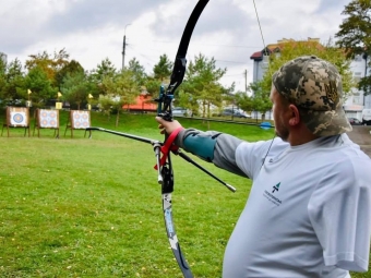 Ветеран з Нововолинська здобув срібло у парастрільбі з лука 