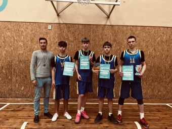 Баскетболісти Локачинського ліцею здобули «бронзу» на обласному етапі шкільних ліг 