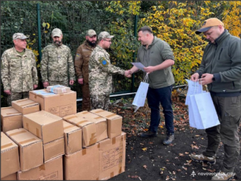 Обладнання на 1,8 мільйона гривень: чергову допомогу від Нововолинська передали військовим 