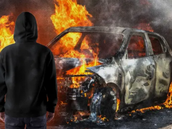 На Волині судили девʼятикласника за підпал автомобіля військового 